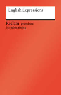English Expressions. Niveau B1-C1 (GER) : Weltliteratur; Originalversion; Englisch lernen - 14136 (Reclams Universal-Bibliothek 14136) （2022. 153 S. 148 mm）