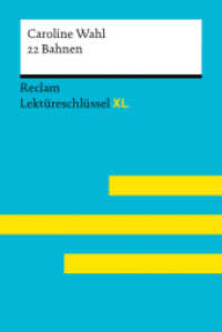 22 Bahnen von Caroline Wahl : Lektüreschlüssel mit Inhaltsangabe, Interpretationen, Prüfungsaufgaben mit Lösungen, Lernglossar - Wahl, Caroline; Jacobsen, Sven - 15560 (Reclam Lektüreschlüssel XL 15560) （Originalausgabe. 2025. 140 S. 8 Farbfotos. 170 mm）