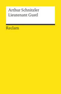 Lieutenant Gustl. Novelle. Textausgabe mit Anmerkungen/Worterklärungen, Editorischer Notiz, Literaturhinweisen und Nachw : Schnitzler, Arthur - 18156 (Reclams Universal-Bibliothek 18156) （2002. 101 S. 148 mm）