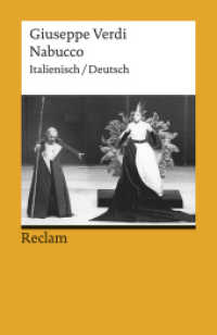 Verdi, Giuseppe : Italienisch/Deutsch. Textbuch Italienisch-Deutsch. Libretto v. Temistocle Solera (Reclams Universal-Bibliothek 18216) （2002. 87 S. 148 mm）