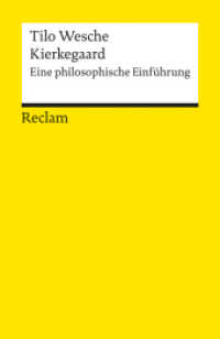 Kierkegaard : Eine philosophische Einführung (Reclams Universal-Bibliothek 18260) （2003. 224 S. 14.8 cm）