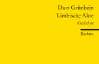 Limbische Akte : Gedichte (Reclams Universal-Bibliothek 18795)