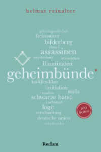 Geheimbünde (Reclam 100 Seiten 66) （2020. 100 S. 12 Abb. 170 mm）