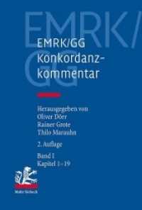EMRK/GG : Konkordanzkommentar zum europäischen und deutschen Grundrechtsschutz
