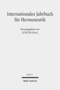 Internationales Jahrbuch für Hermeneutik (Internationales Jahrbuch für Hermeneutik) 〈Bd. 11〉