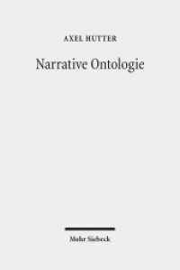 Narrative Ontologie （2017. X, 326 S.）