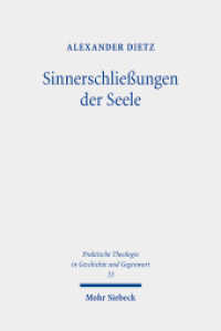 Sinnerschließungen der Seele : Die Bedeutung der Seele für eine seelsorgerliche Hermeneutik. Dissertationsschrift (Praktische Theologie in Geschichte und Gegenwart / PThGG) （2021. X, 345 S. 233 mm）