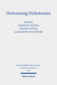 Overcoming Dichotomies : Parables, Fables, and Similes in the Graeco-Roman World (Wissenschaftliche Untersuchungen zum Neuen Testament) （2022. XV, 508 S.）