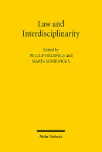 Law and Interdisciplinarity （2024. XIII, 527 S.）