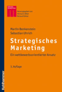 Strategisches Marketing : Ein wettbewerbsorientierter Ansatz (Kohlhammer Edition Marketing)