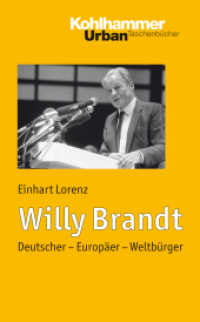 Willy Brandt : Deutscher - Europäer - Weltbürger (Urban-Taschenbücher 641)