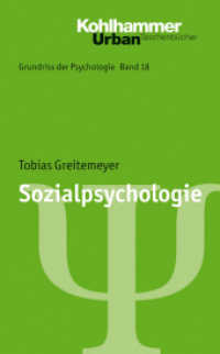 Sozialpsychologie (Urban Taschenbücher 714)