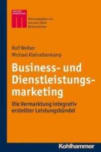 Business- und Dienstleistungsmarketing (Kohlhammer Edition Marketing .)