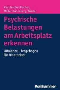 Psychische Belastungen am Arbeitsplatz erkennen : UBalance - Fragebogen für Mitarbeiter