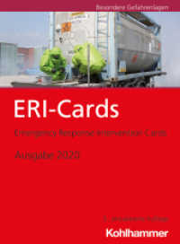 ERI-Cards - Ausgabe 2020 : Emergency Response Intervention Cards （3. Aufl. 2024. 380 S.）