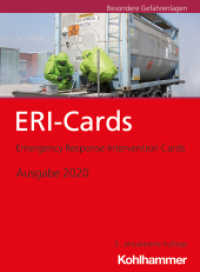 ERI-Cards - Ausgabe 2020 : Emergency Response Intervention Cards （3. Aufl. 2025. 380 S.）