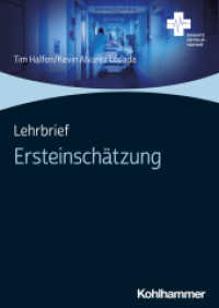 Lehrbrief Ersteinschätzung (Einsatz Notaufnahme) （2024. 27 S. 3  Abb. 297 mm）