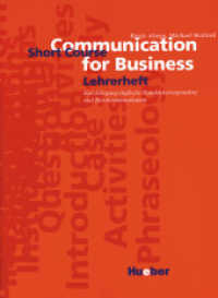 Communication for Business, Short Course. Lehrerheft （überarb. Aufl. 2006. 88 S. 28 cm）