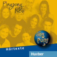 Pingpong Neu. Tl.3 Hörtexte, 2 Audio-CDs, Audio-CD : 84 Min.. CD Standard Audio Format. （überarb. Aufl. 2017. 125 x 142 mm）