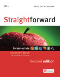 Straightforward Second Edition, m. 1 Buch, m. 1 Beilage : Intermediate / Package: Student's Book with ebook and Workbook with Code (Straightforward Second Edition) （2024. 160 S. 277 mm）