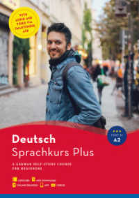 Hueber Sprachkurs Plus Deutsch A1/A2, Englische Ausgabe, m. 1 Buch, m. 1 Buch : A German Self-Study Course for Beginners. 2 Bücher, MP3-Download, Onlineübungen,  App. Führt zu Niveau A2 (Hueber Sprachkurs Plus) （überarb. Aufl. 2024. 304 S. 295 mm）