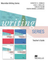 Writing Series, Teacher's Guide (Macmillan Writing Series) （2013. 156 S. 276 mm）