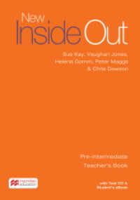New Inside Out, Pre-intermediate. New Inside Out, m. 1 Beilage, m. 1 Beilage : Pre-Intermediate （2018. 240 S. 299 mm）