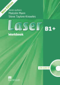 Laser B1+, New Edition. Workbook without key, with Audio-CD （3rd ed. 2013. 128 S. w. ill. 297 mm）