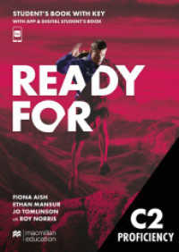 Ready for C2 Proficiency, m. 1 Buch, m. 1 Beilage : Student's Book Package with Digital Student's Book and App (with Key) (Ready for ...) （2024. 280 S. 298 mm）