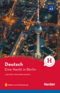 Eine Nacht in Berlin : Lektüre mit Audios online (Lektüre für Erwachsene) （2022. 48 S. 198 mm）
