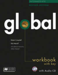 Global. Global Intermediate / Workbook with Key and Audio-CD (Global Revised Edition) （2019. 112 S. 282 mm）