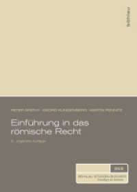 Einfuhrung in das Romische Recht