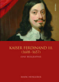 Kaiser Ferdinand III. (1608-1657), m. Audio-CD : Eine Biographie. Mit CD "Jupiter, Magnet und Terz - Musik um Kaiser Ferdinand III." (Veröffentlichungen der Kommission für Neuere Geschichte Österreichs Band 107, Teil) （1., Mit CD "Jupiter, Magnet und Terz - Musik um Kaiser Ferdinand III."）