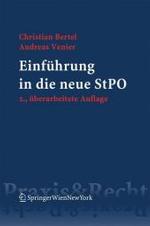 Einfuhrung in Die Neue Strafprozessordnung