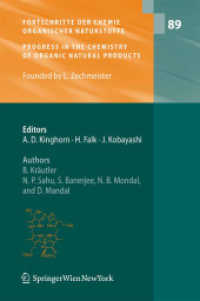 Fortschritte der Chemie Organischer Naturstoffe/Progress in the Chemistry of Organic Natural Products 〈Vol. 89〉