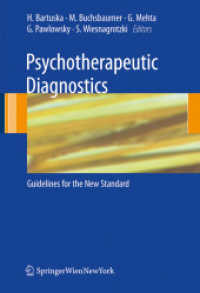 Psychotherapeutic Diagnostic : Guidelines for the New Standard