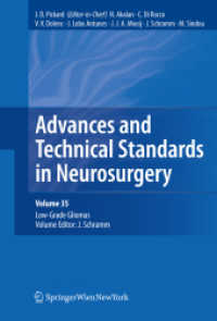 Low-Grade Gliomas (Advances and Technical Standards in Neurosurgery) 〈Vol. 35〉