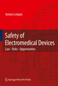 Safety of Electromedical Devices : Law - Risks - Opportunities
