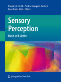 Sensory Perception : Mind and Matter