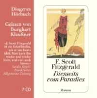 Diesseits vom Paradies， 7 Audio-CD : 459 Min.. Lesung.Gekürzte Ausgabe (Diogenes Hörbuch 80350)