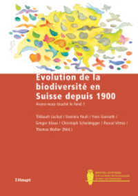 Evolution de la biodiversité en Suisse depuis 1900 : Avons-nous touché le fond? (Bristol-Schriftenreihe 29) （1. Auflage 2011. 2011. 433 S. rund 230 Fotos, ca. 60 Grafiken und 40 T）