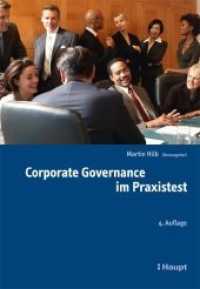 Corporate Governance im Praxistest （4. Aufl. 206 S. 27 Abbildungen. 22.5 cm）