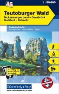 Kümmerly+Frey Outdoorkarte Teutoburger Wald (Kümmerly+Frey Outdoorkarten Deutschland 45) （2. Aufl. Laufzeit bis 2021. 2017. 2 S. 198 mm）