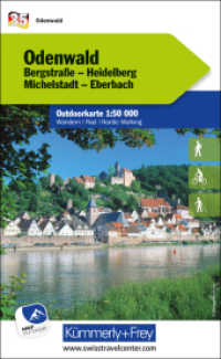 Odenwald Nr. 35 Outdoorkarte Deutschland 1:50 000 : Bergstrasse, Heidelberg, Michelstadt, Eberbach, water resistant, free Download mit HKF Outdoor App. 1:50000 (Kümmerly+Frey Outdoorkarten Deutschland) （2022. 20 cm）