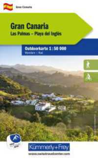 Kümmerly+Frey Outdoorkarte Gran Canaria 1:50.000 : Mit Las Palmas, Playa del Inglés. Touren für Wanderer, Biker und mehr! Wetterfest und leicht lesbar. 1:50000 (Kümmerly+Frey Outdoorkarte) （3. Aufl. 2025. 200 mm）