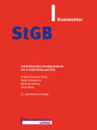 StGB Kommentar : Schweizerisches Strafgesetzbuch mit V-StGB-MStG und JStG （21. Aufl. 2022. 1000 S. 18 cm）