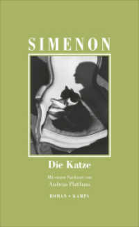Die Katze (Georges Simenon. Die grossen Romane 108) （2024. 192 S. 205 mm）