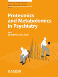 Proteomics and Metabolomics in Psychiatry (Advances in Biological Psychiatry)