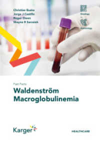 Fast Facts: Waldenström Macroglobulinemia （2022. 74 S. 210 mm）