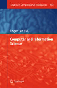 Computer and Information Science (Studies in Computational Intelligence) （2013）